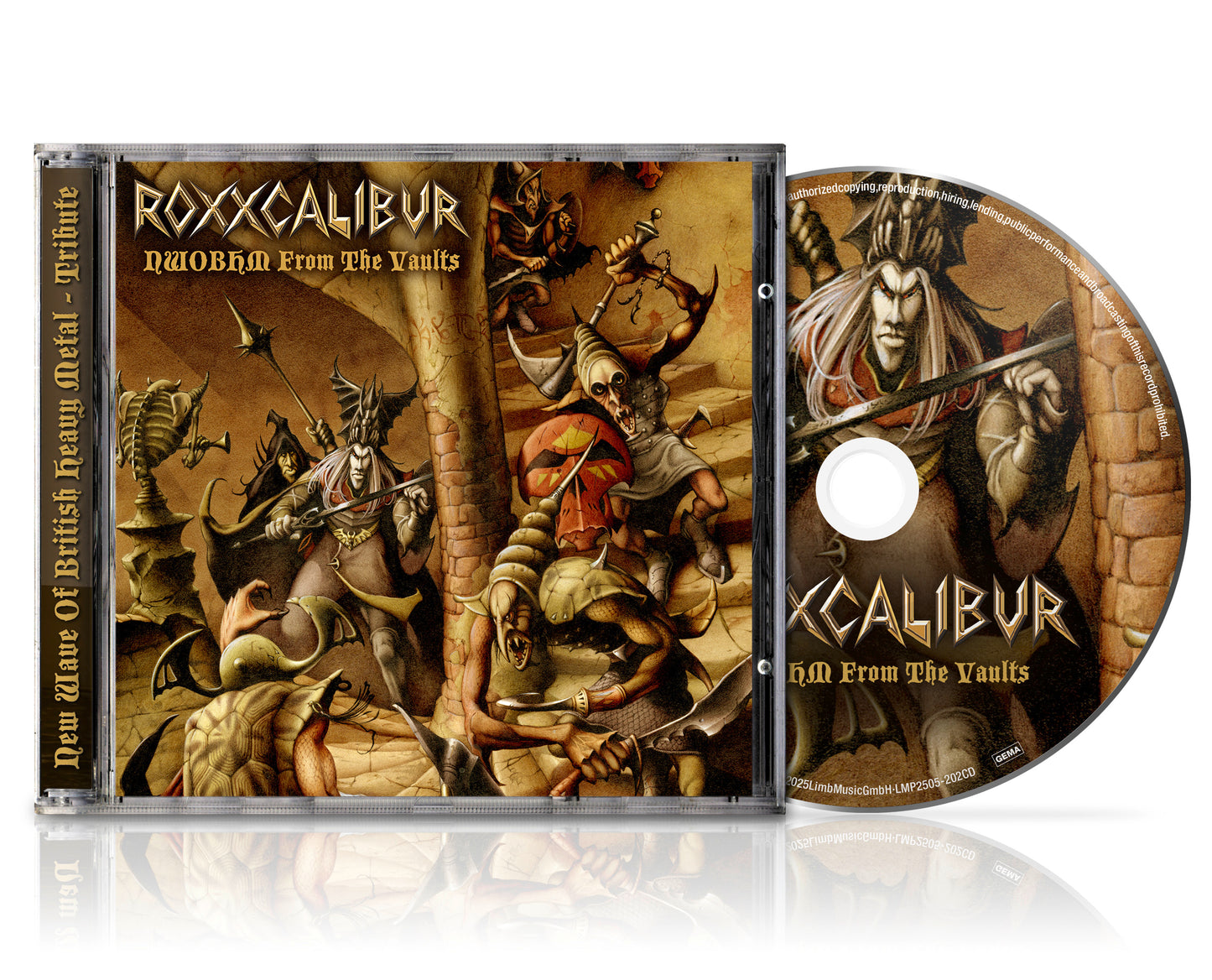 ROXXCALIBUR - NWOBHM From The Vaults CD 2025