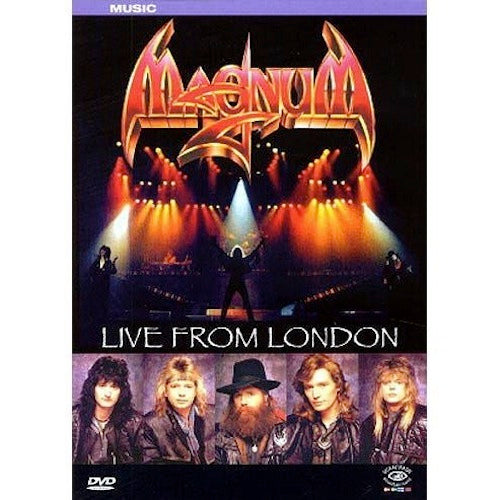 Magnum - Live From London 1985 DVD 2007 PAL Region 0 Slimcase