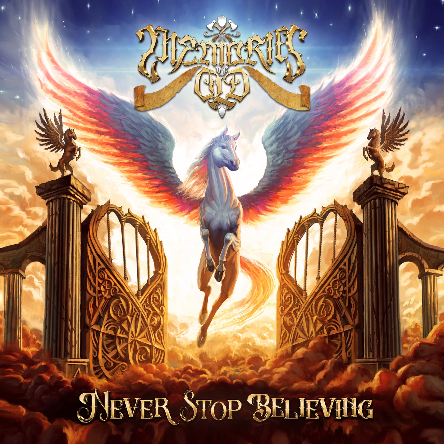 MEMORIES OF OLD - Never Stop Believing CD 2025