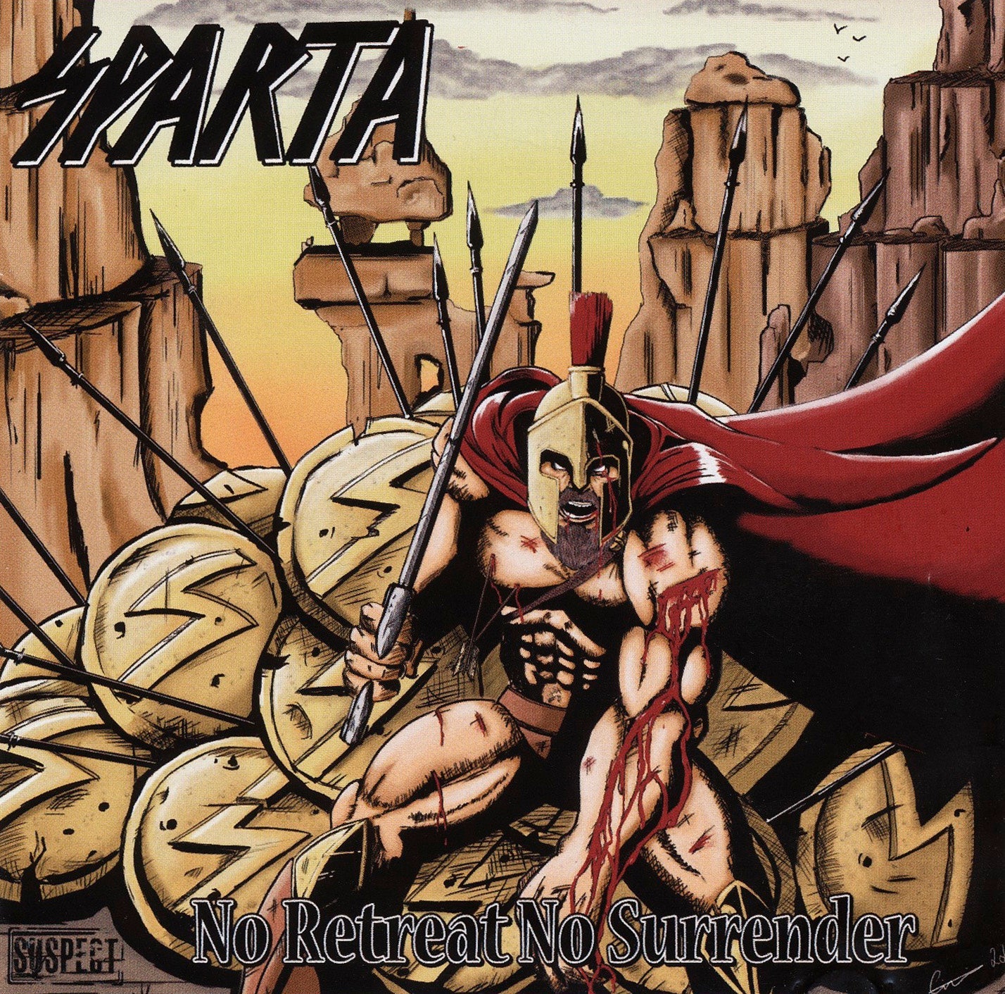 Sparta - No Retreat No Surrender CD 2016 NWOBHM