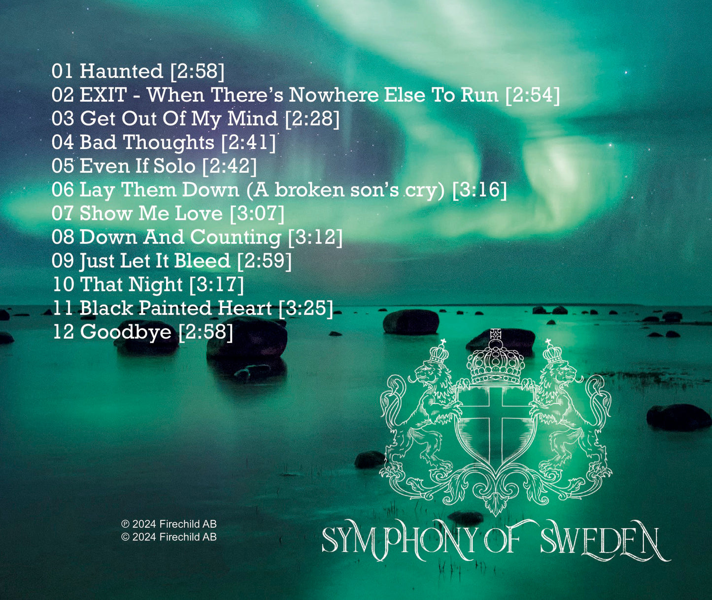 Symphony Of Sweden - Haunted CD 2024