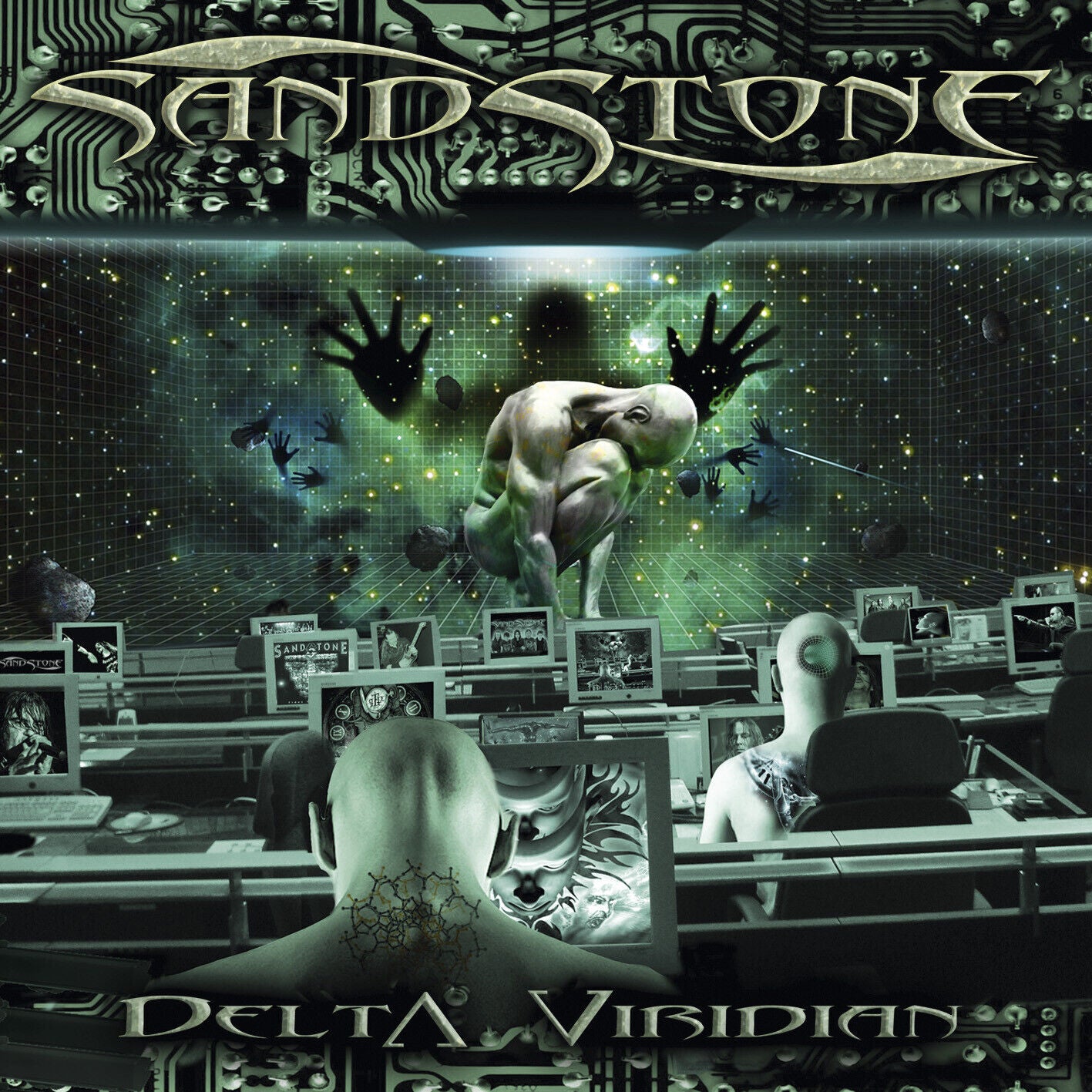 SANDSTONE - Delta Viridian CD 2013 Melodic Metal Tim 'Ripper' Owens