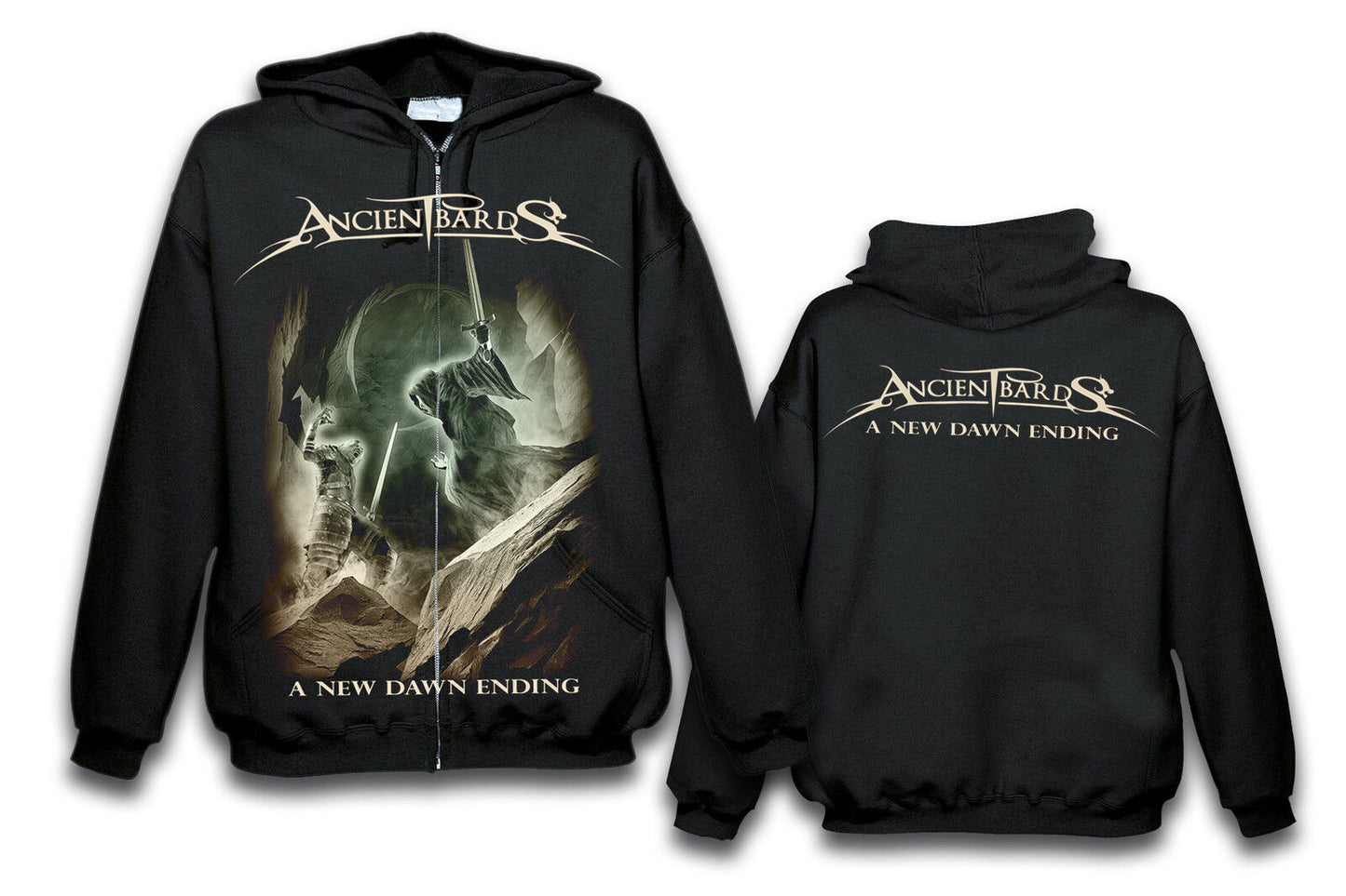 ANCIENT BARDS - A New Dawn Ending Kapuzenjacke Zipper Jacket size XL *NEW*