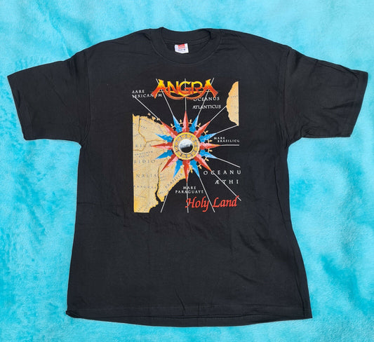 ANGRA - Holy Land 1997 T-Shirt size XL *NEW* Andre Matos Shaman