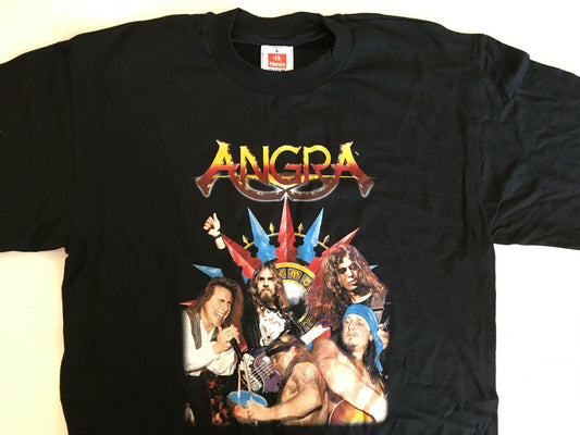 ANGRA - Holy Live 1997 T-Shirt size L *NEW* Andre Matos Shaman