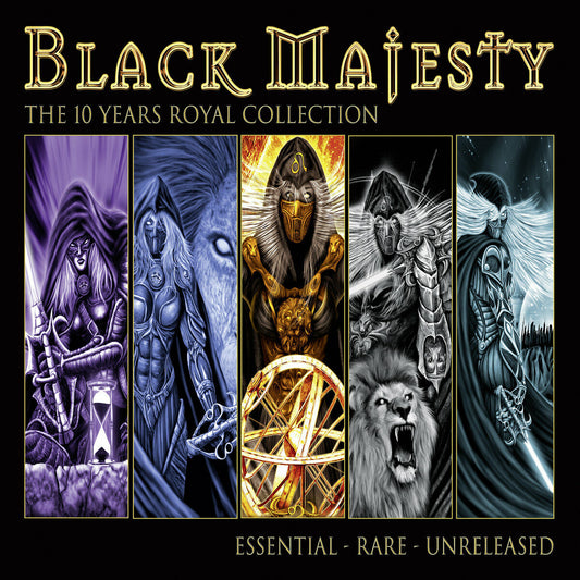 BLACK MAJESTY - The 10 Years Royal Collection 2CD Remastered Melodic Power Metal