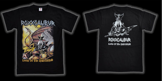 ROXXCALIBUR - Lords Of The NWOBHM T-Shirt size L *NEW*