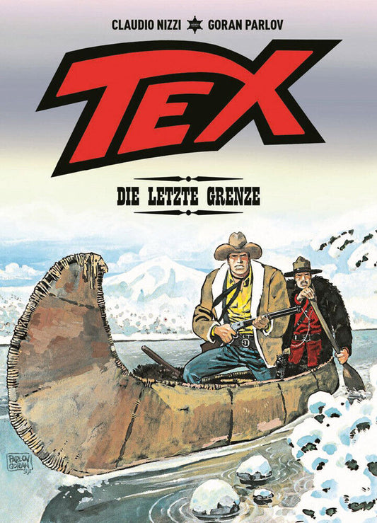 TEX - Die letzte Grenze Western Comic 2018 HC Edition out of print *NEW*