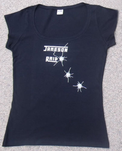 Jameson Raid Girlie Shirt size L *NEW* NWOBHM