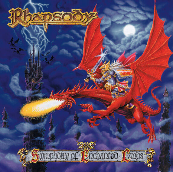 RHAPSODY - Symphony Of Enchanted Lands CD 1998 Luca Turilli Ancient Bards Angra