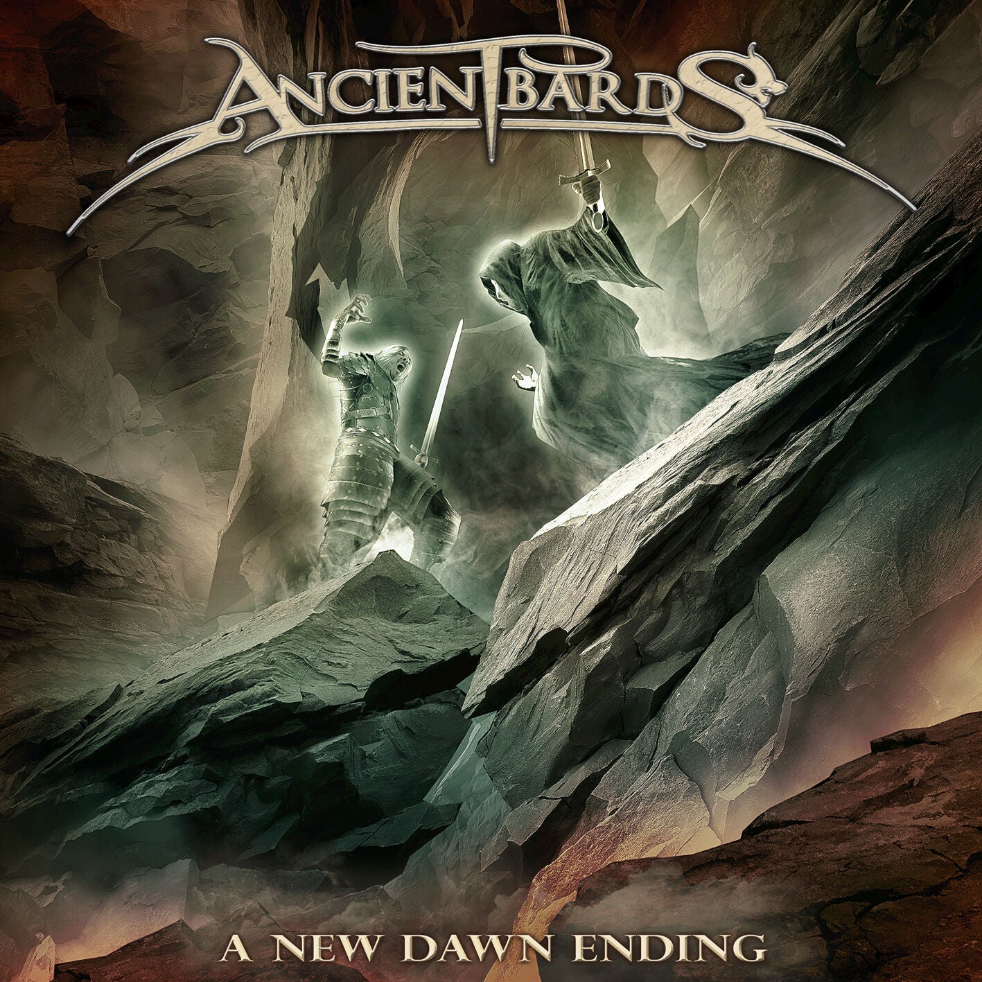 ANCIENT BARDS - A New Dawn Ending CD 2014 Rhapsody Edenbridge