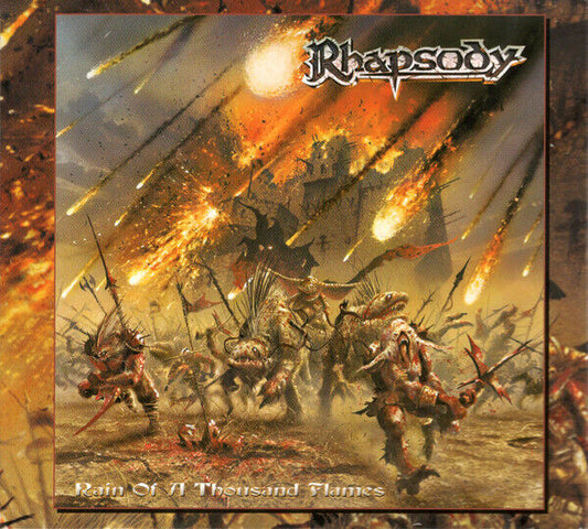 Rhapsody - Rain Of A Thousand Flames CD Ltd. Digipak Gatefold Stand-Up Dragon