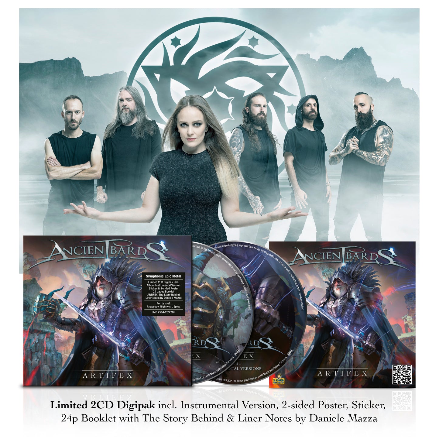 ANCIENT BARDS - Artifex Limited 2CD Digipak 2025