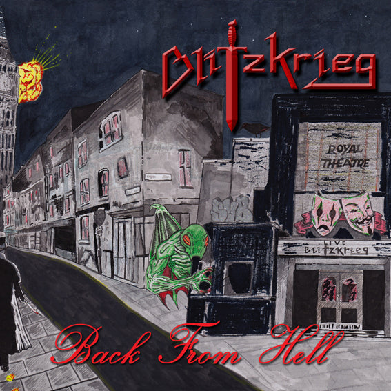 Blitzkrieg - Back From Hell CD Japan 2013 NWOBHM