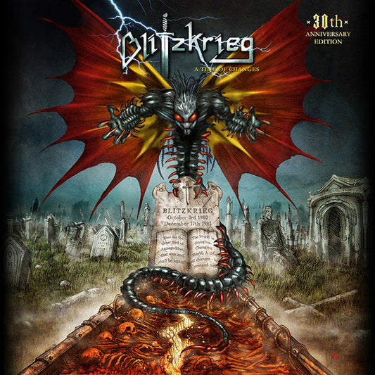 Blitzkrieg - A Time Of Changes: 30th Anniversary Edition CD 2015 NWOBHM