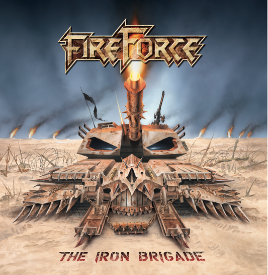 FIREFORCE - The Iron Brigade Vinyl EP 2019 Desert Yellow Combat Power Metal