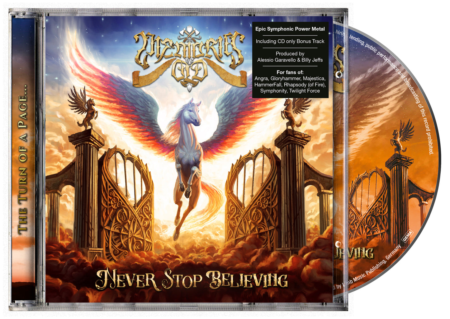 MEMORIES OF OLD - Never Stop Believing CD 2025
