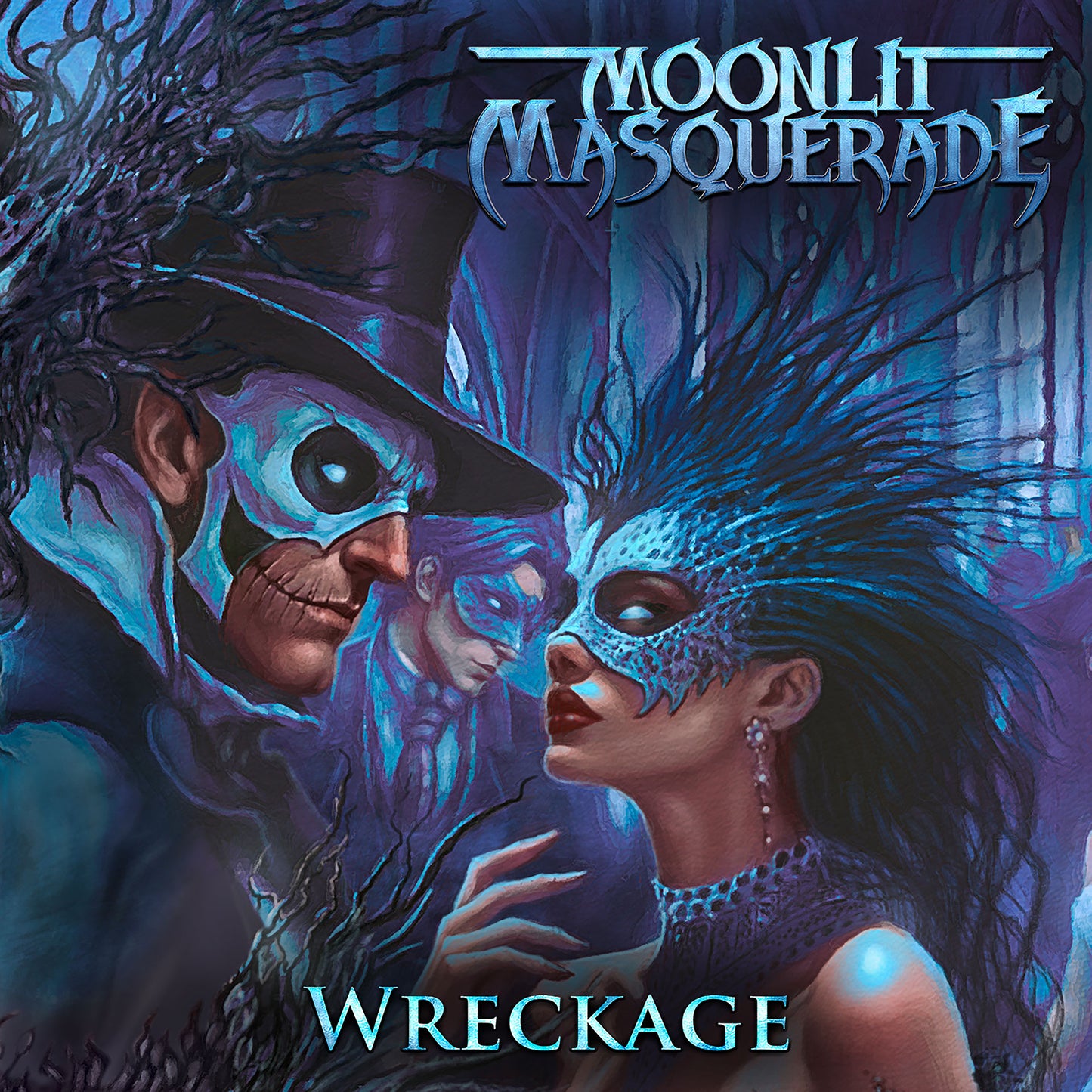 MOONLIT MASQUERADE - Wreckage CD EP 2025 (PRE-ORDER) feat. Zak Stevens, Jeff Plate, Barry Sparks