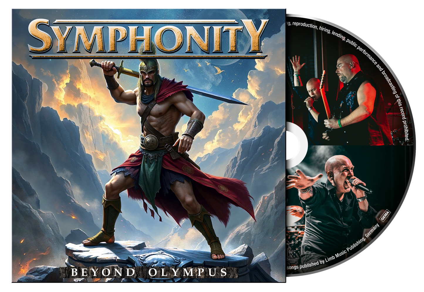 SYMPHONITY - Beyond Olympus CD EP 2025 (PRE-ORDER)