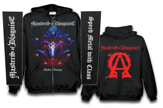 MASTERS OF DISGUISE - Alpha / Omega Kapuzenjacke Zipper size XXL US Speed Metal