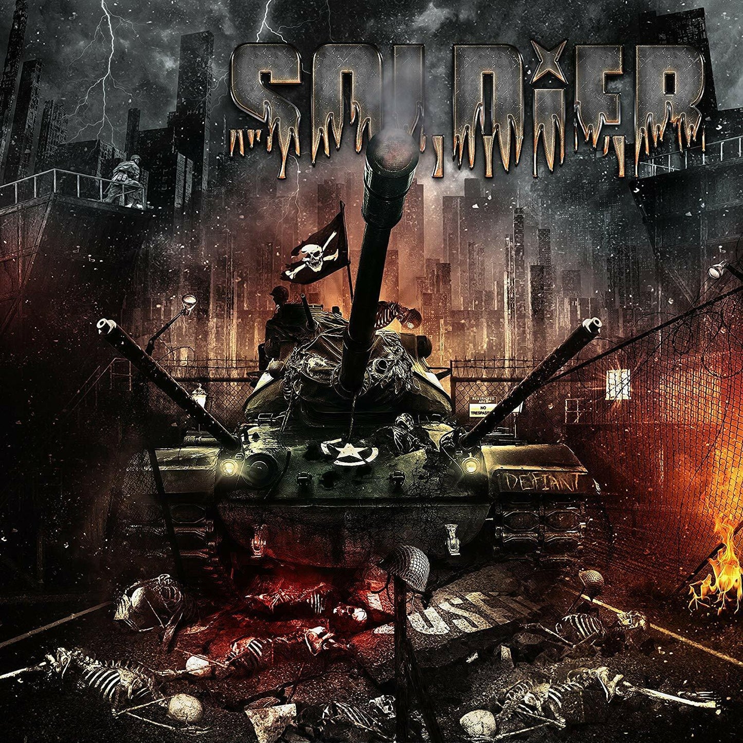 SOLDIER - Defiant CD 2015 NWOBHM