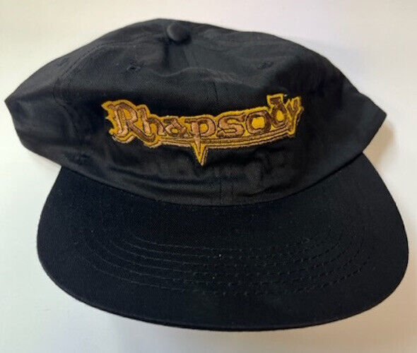 RHAPSODY - Baseball Cap embroidered Logo *NEW*