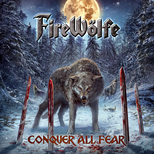 FIREWÖLFE - Conquer All Fear CD 2021 US Melodic Metal Q5 TKO Heir Apparent