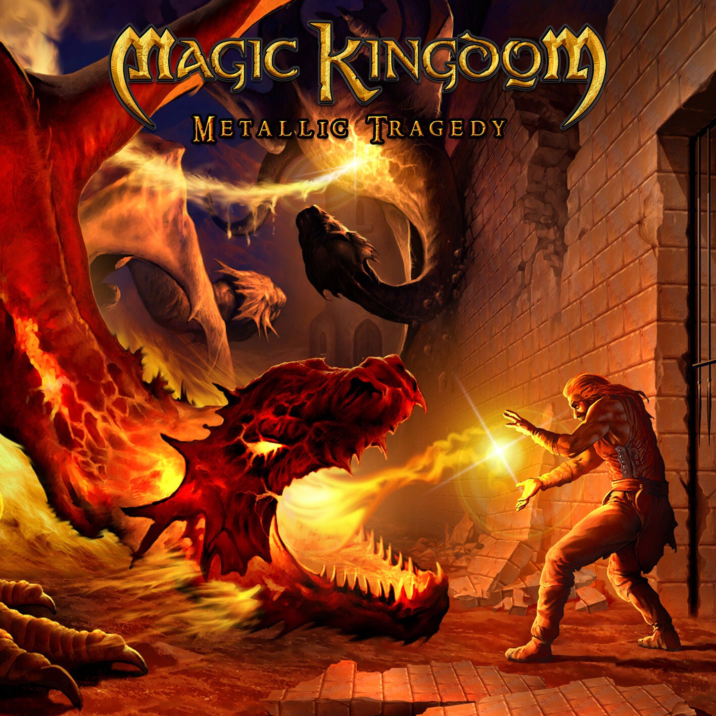 MAGIC KINGDOM - Metallic Tragedy Ltd. Digipak CD 2004 + Bonus Track Iron Mask