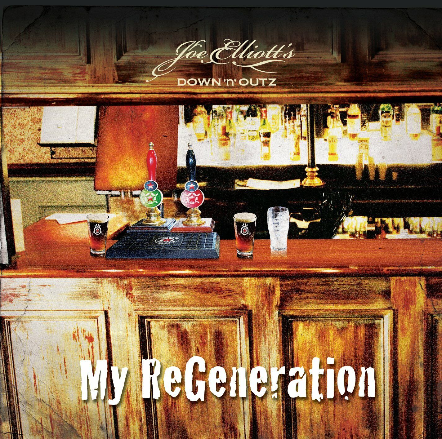 Joe Elliott's Down 'N' Outz - My Regeneration CD 2010 Def Leppard