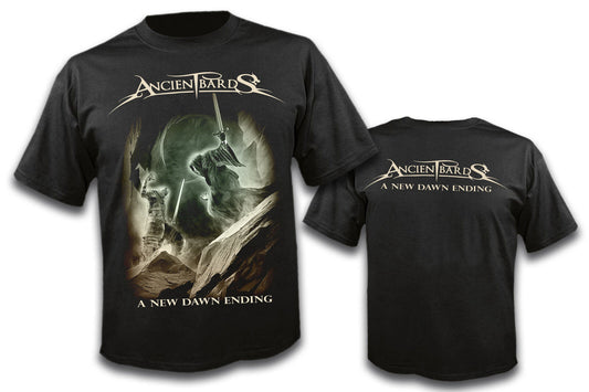 ANCIENT BARDS - A New Dawn Ending T-Shirt size L *NEW* Rhapsody Delain