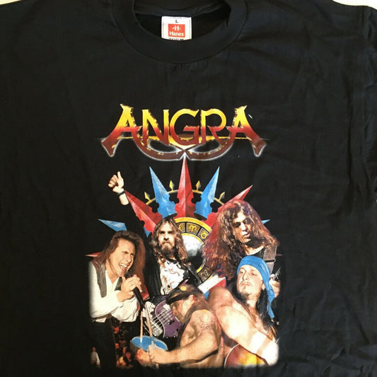 ANGRA - Holy Live 1997 T-Shirt size L *NEW* Andre Matos Shaman