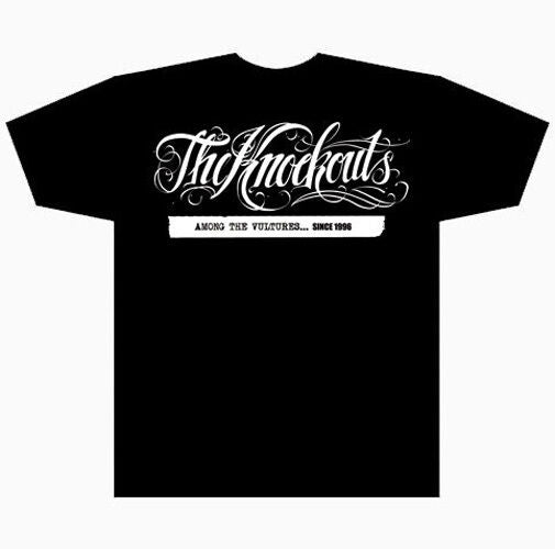 The Knockouts - Among The Vultures T-Shirt 2010 size XL