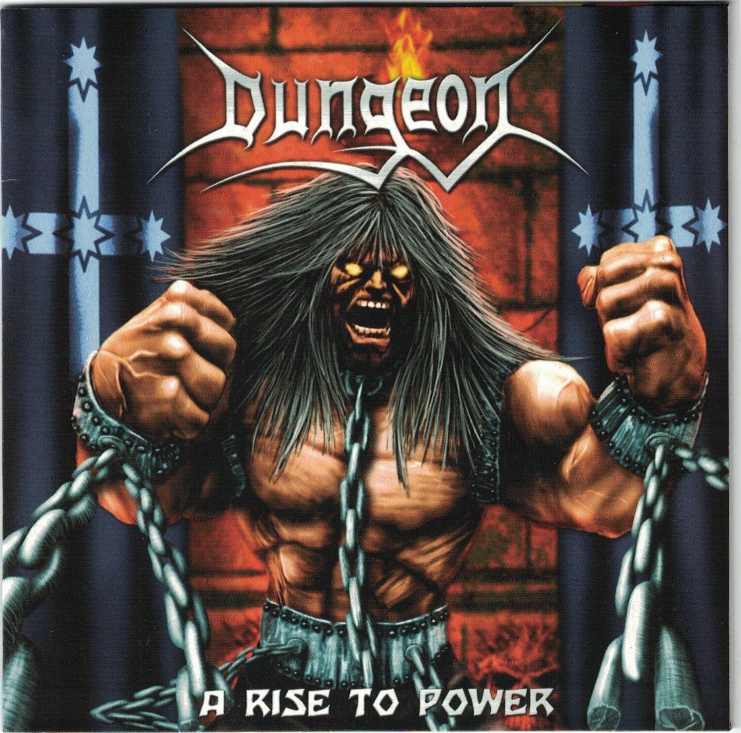 DUNGEON - A Rise To Power PROMO CD 2003 Power Metal Australia LORD Papphülle