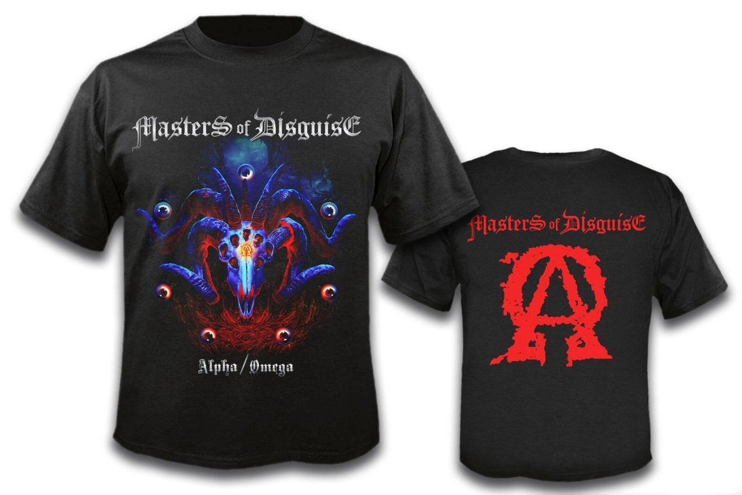 MASTERS OF DISGUISE - Alpha / Omega T-Shirt size XXL US Speed Metal