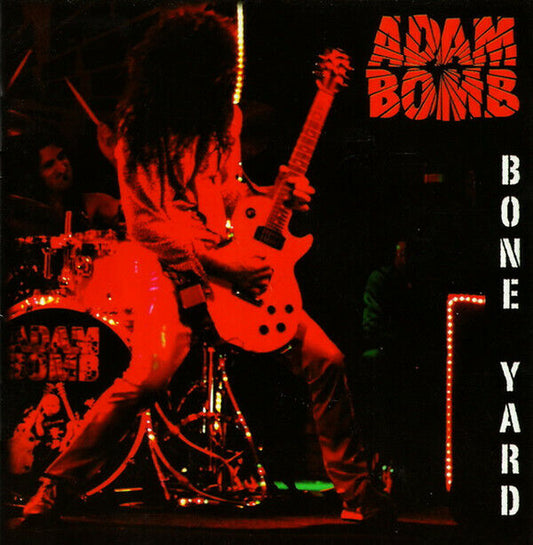 Adam Bomb ‎- Bone Yard 2004 CD  Hard Rock Glam
