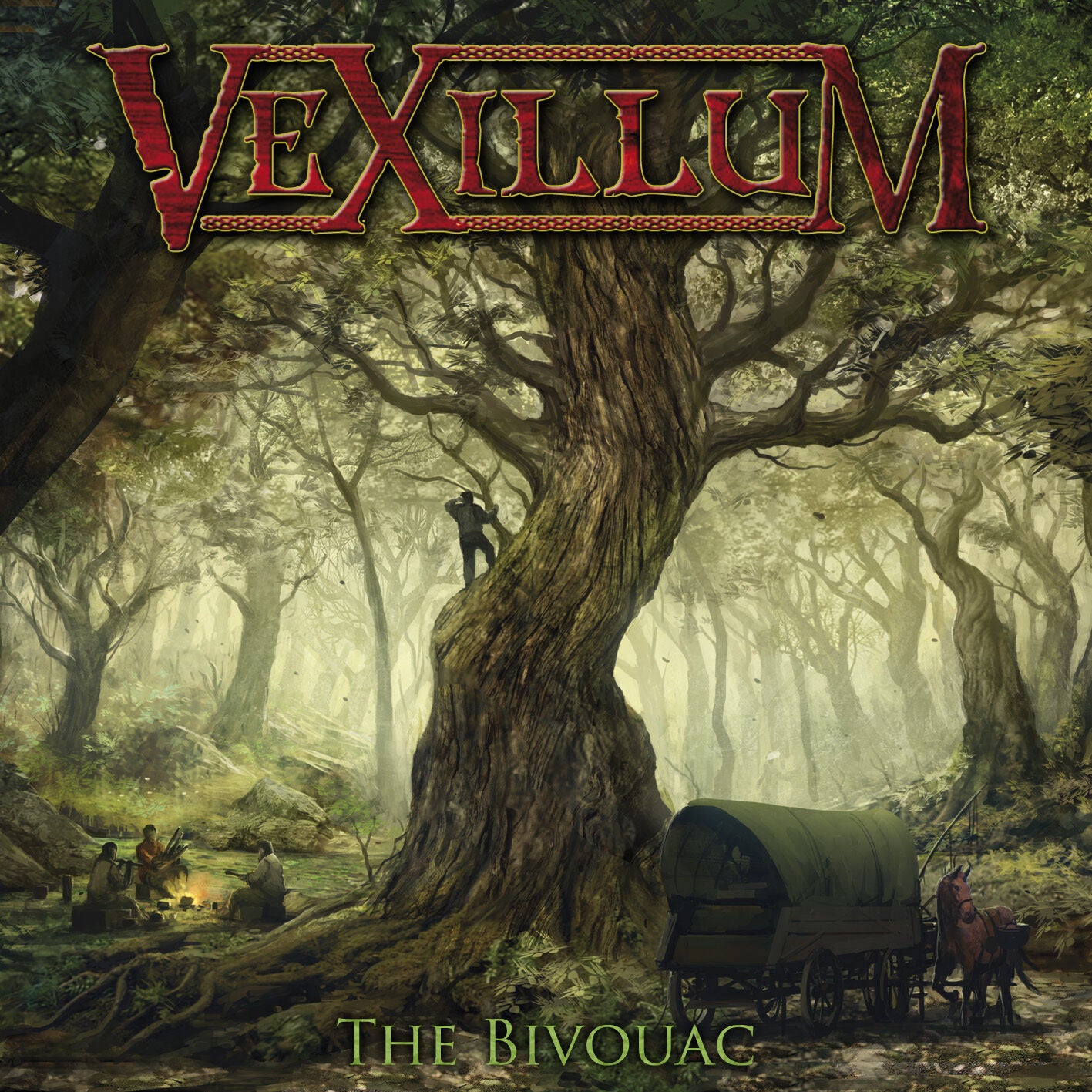 VEXILLUM - The Bivouac CD 2012 Folk Power Metal Rhapsody Labyrinth