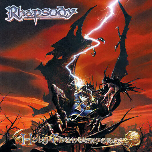 Rhapsody - Holy Thunderforce CD Single 2000 Luca Turilli Ancient Bards