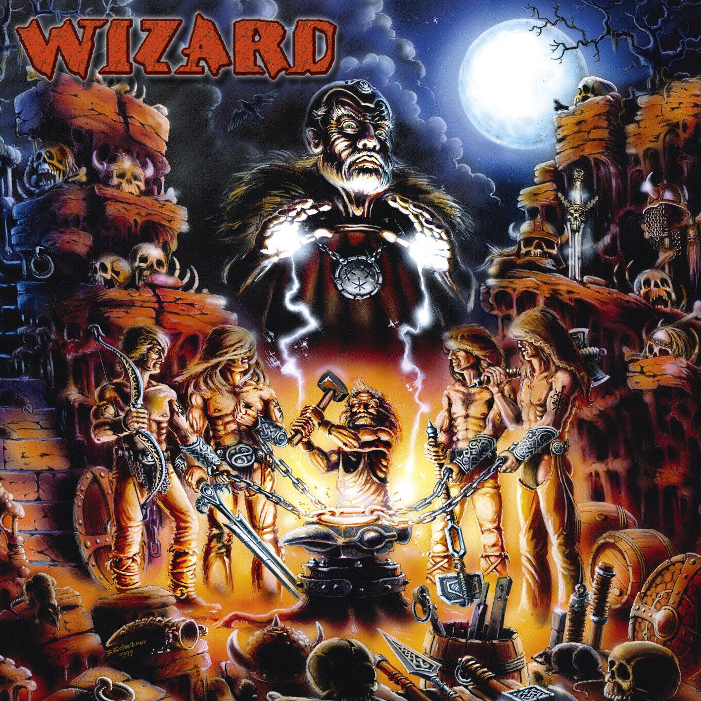 WIZARD - Bound By Metal CD 2015 Remastered Reissue + Bonus Track *NEW*