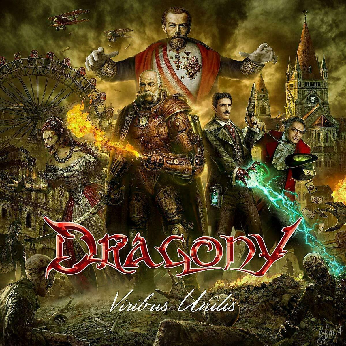 DRAGONY - Viribus Unitis CD Digipak 2021 + signed photo+sticker Symphonic Metal