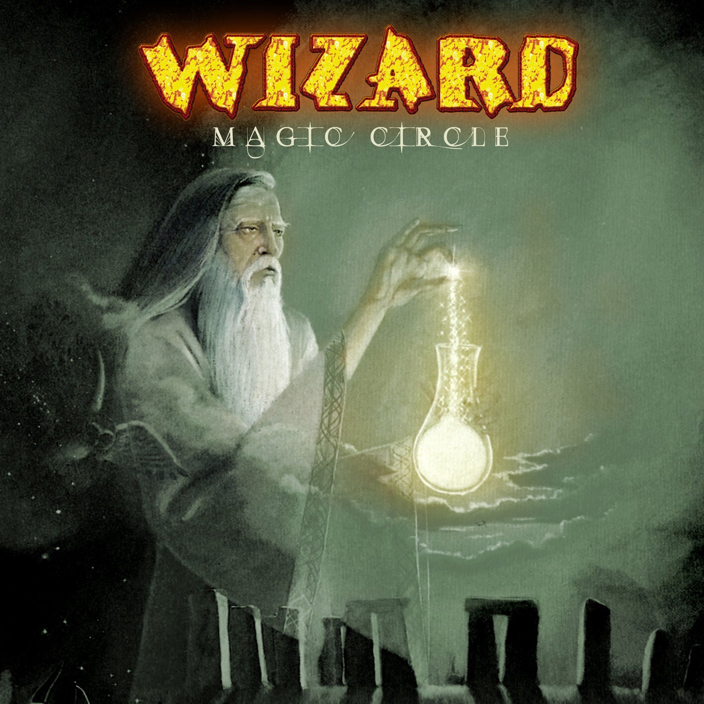WIZARD - Magic Circle Ltd. Digipak CD 2005 + Bonus Tracks + Poster + Sticker