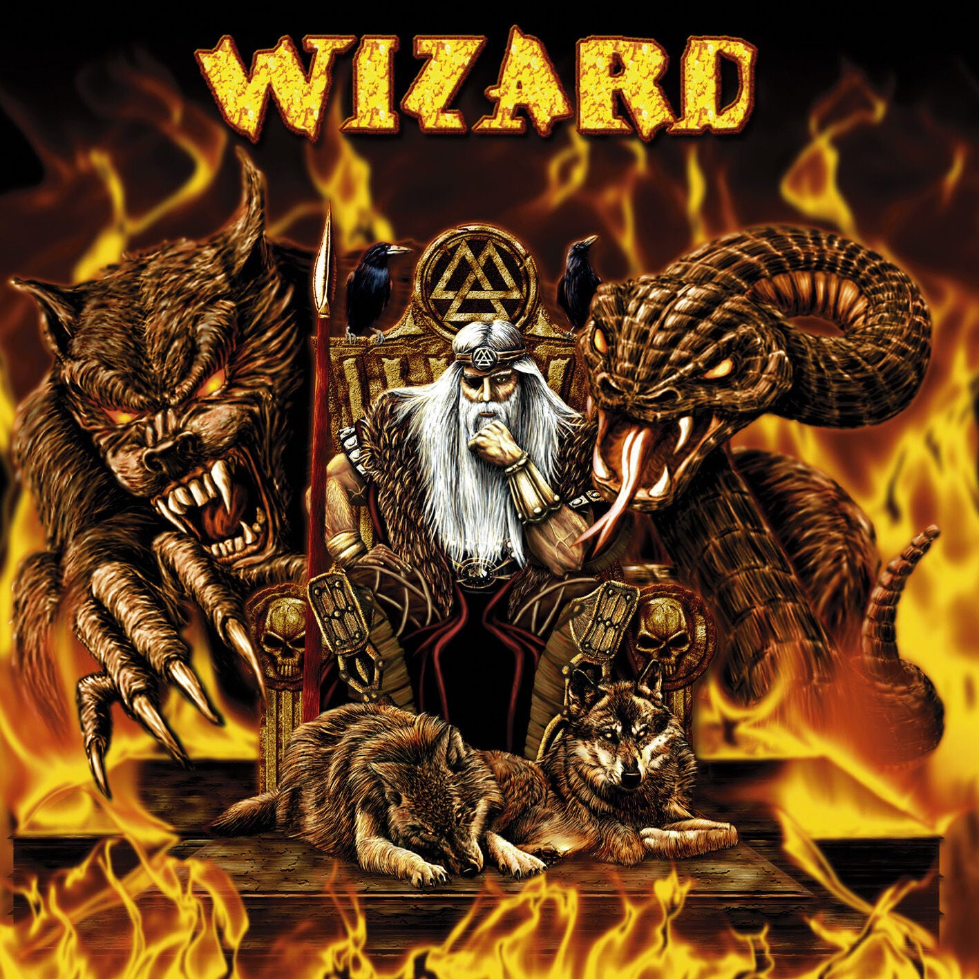 WIZARD - Odin CD 2015 Remastered Reissue + Bonus Tracks  True Metal