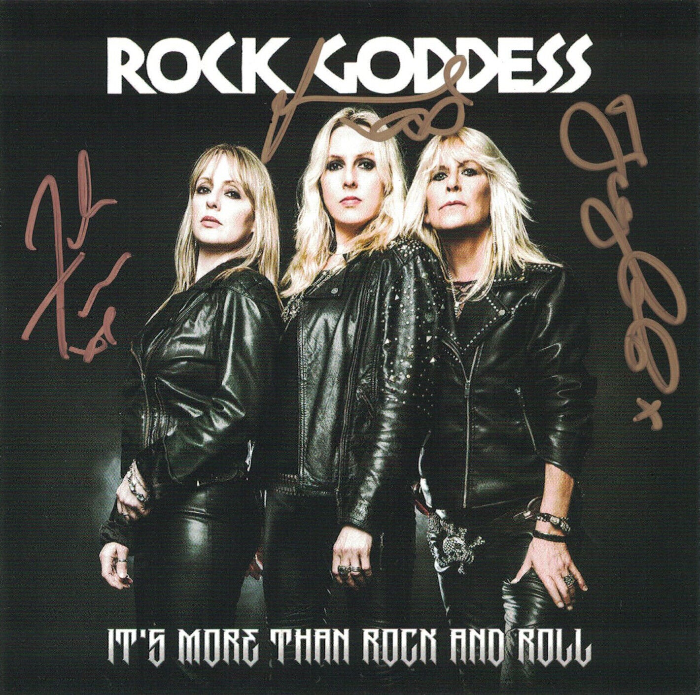 Rock Goddess - It's More Than Rock And Roll CD EP 2017 orig. Autogramme signed