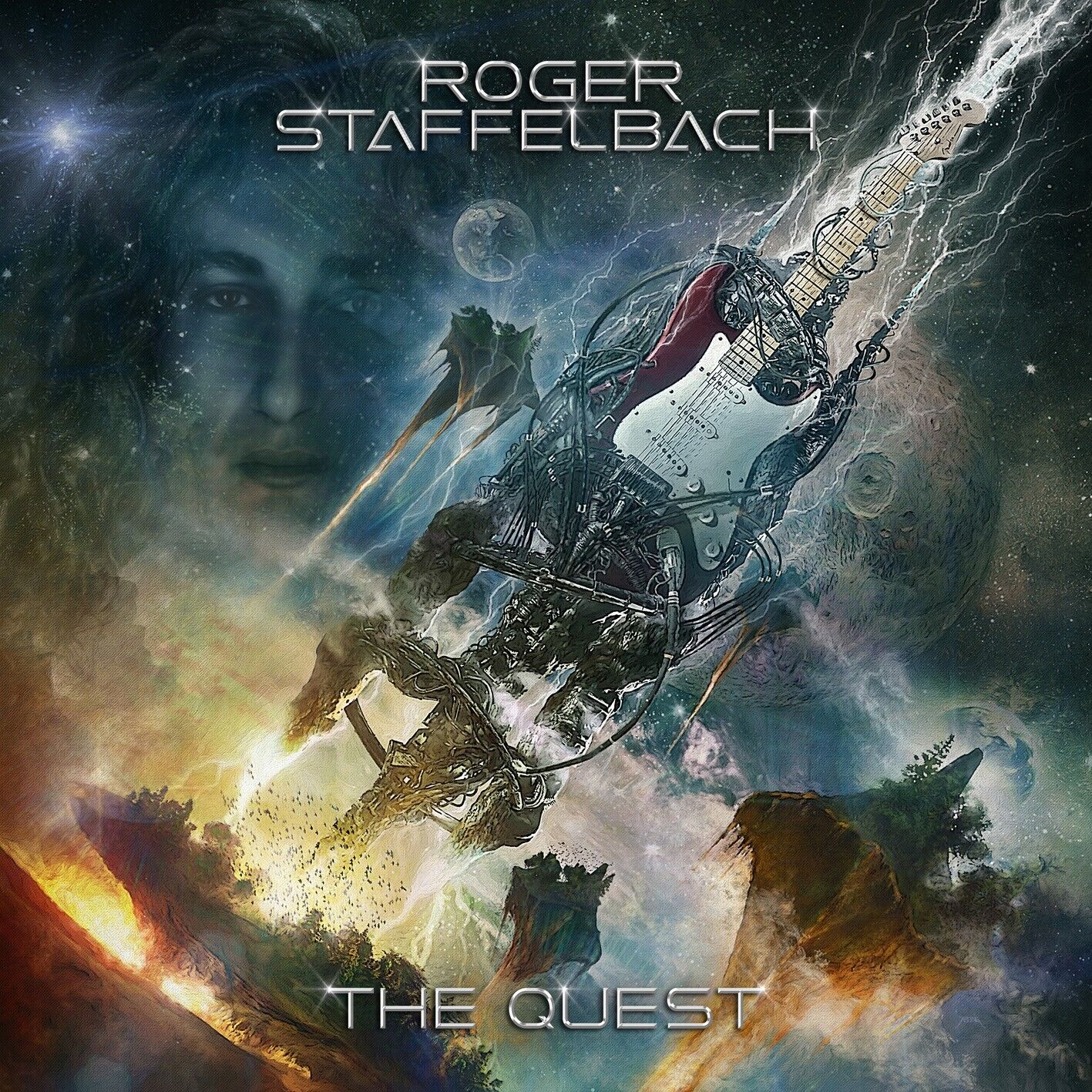 ROGER STAFFELBACH - The Quest CD 2023 Artension + FREE STICKER