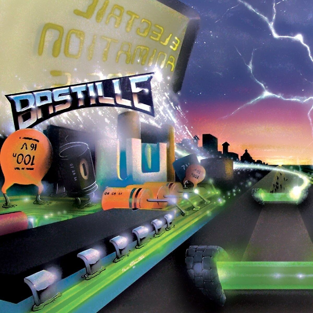 Bastille - Electric Animation CD 2013 Remastered Heavy Metal No Remorse Records