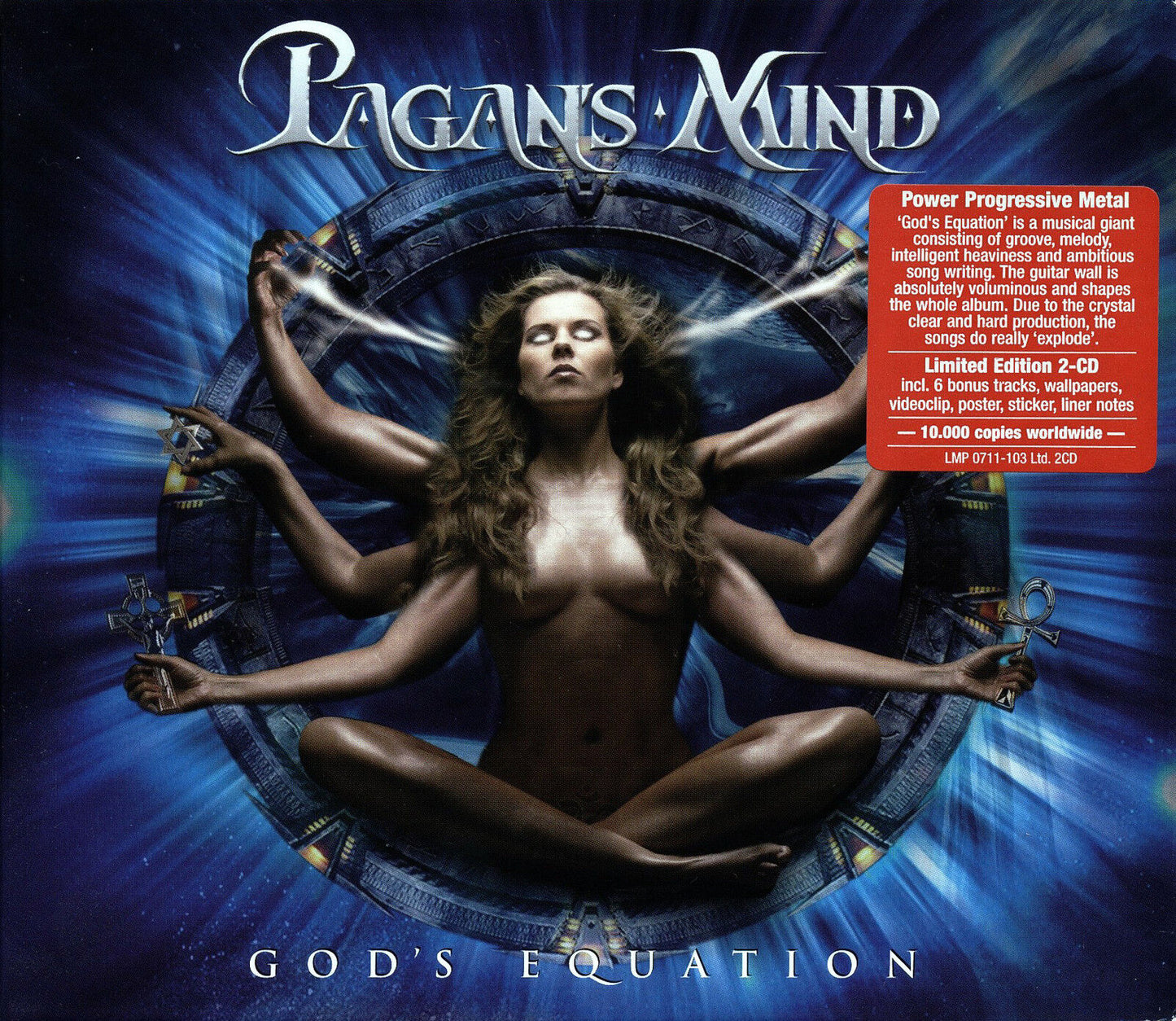 PAGAN'S MIND - God's Equation Ltd. 2CD 2007 Power Progressive Metal