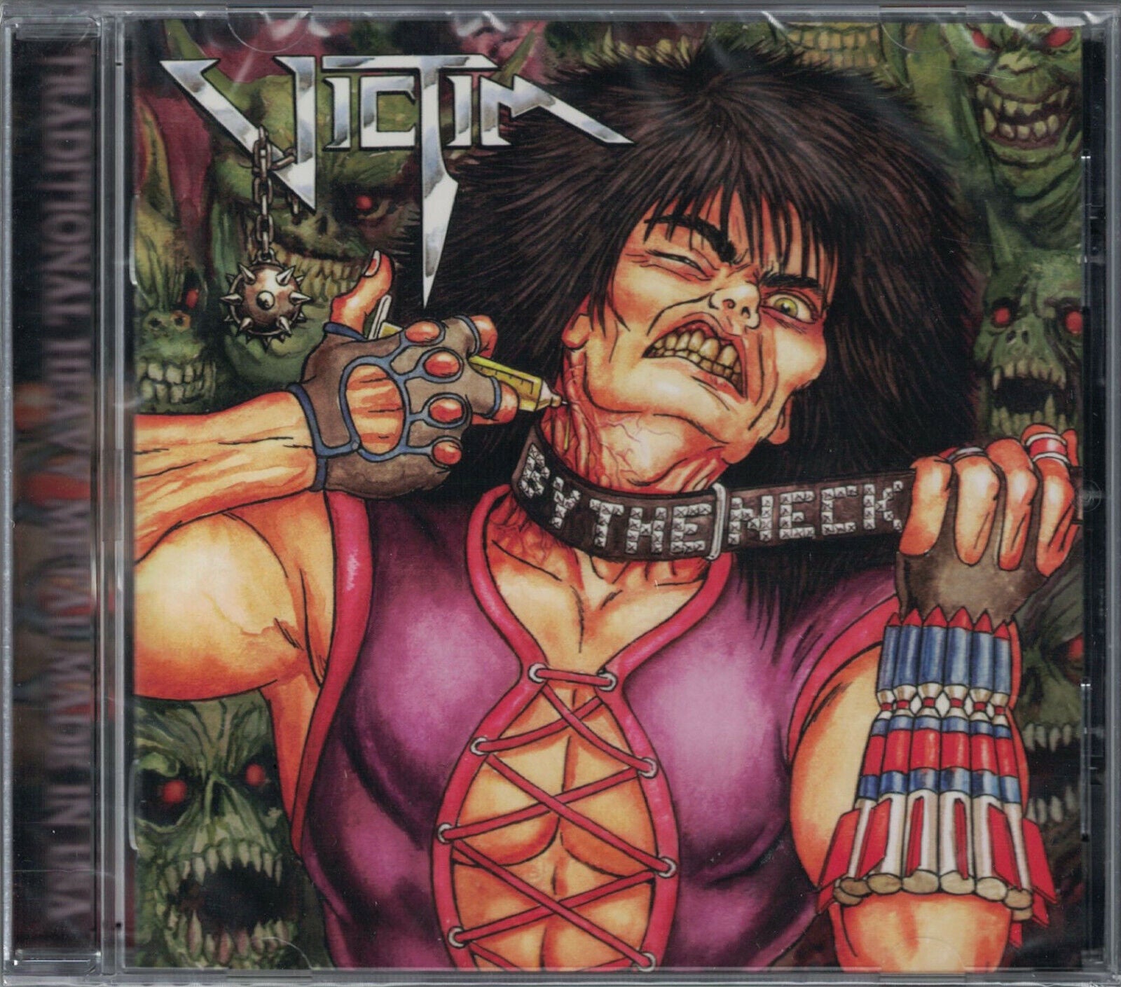 Victim - By The Neck CD 2015 Long Lost Album US Power Metal Judas Priest Malice
