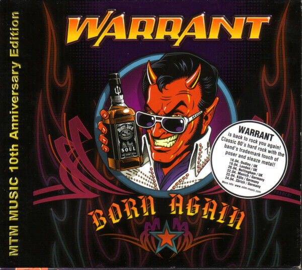 Warrant - Born Again CD 2006 10th Anniversary Edtion