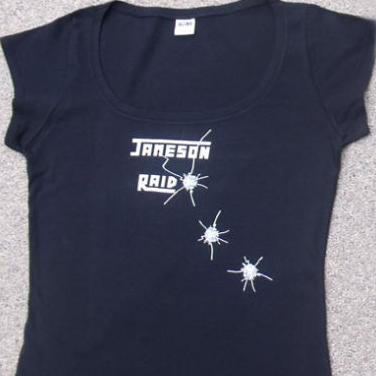 Jameson Raid Girlie Shirt size L *NEW* NWOBHM