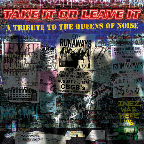 Take It Or Leave It A Tribute To The Queens Of Noise The Runaways CD 2011 + Plec