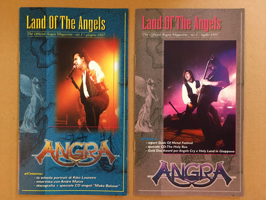 ANGRA - Land Of The Angels Magazine No. 1 + 2 June & July 1997 Italian